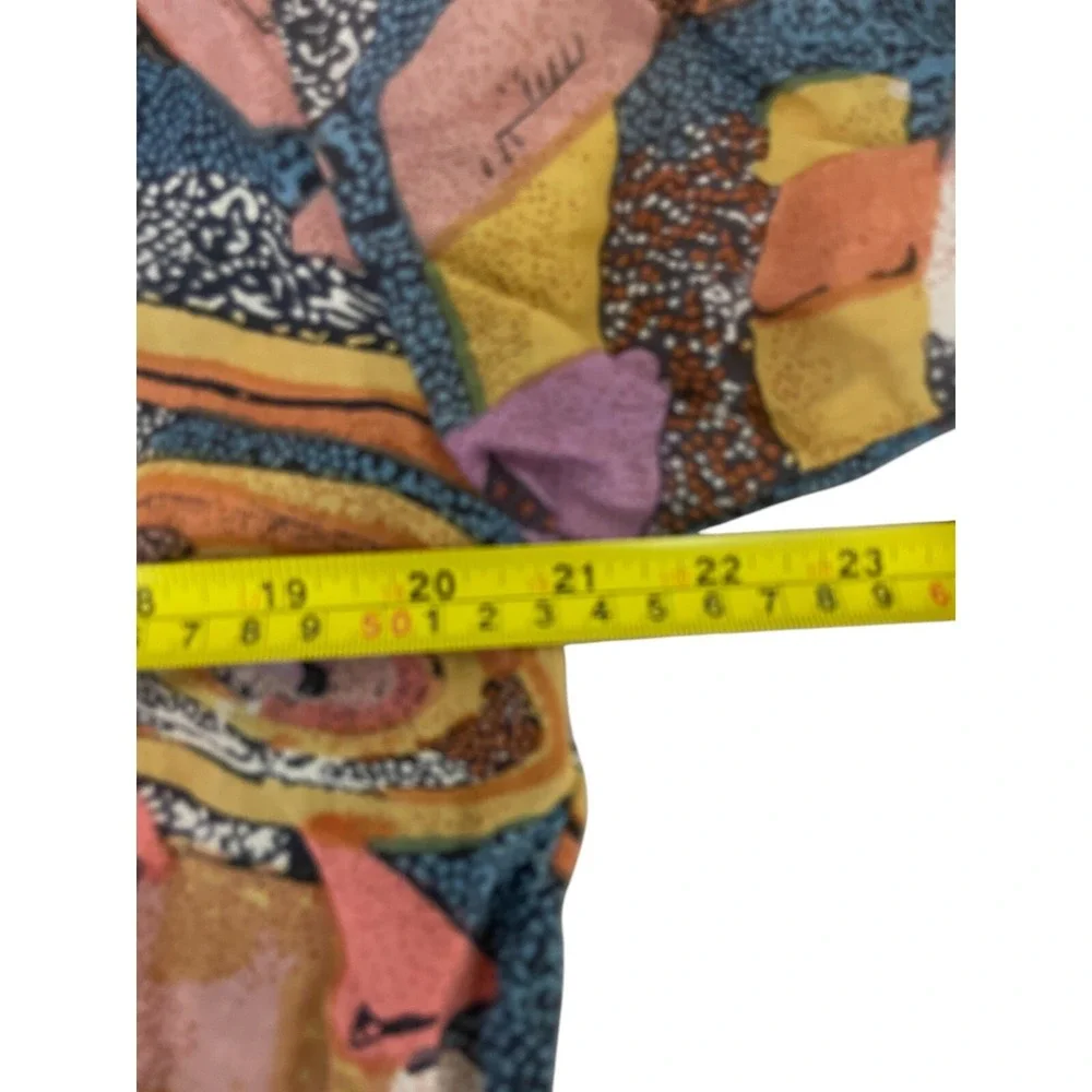 Blazer Jacket Womens Size Small Multicolor‎ Single Breasted Long Sleeve